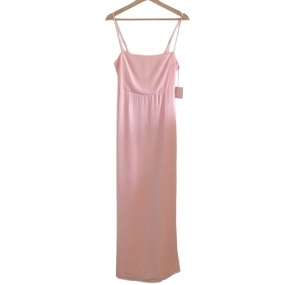 Superdown Revolve Addison Maxi Dress Women’s Size Small Gown Light Pink - Picture 2 of 10